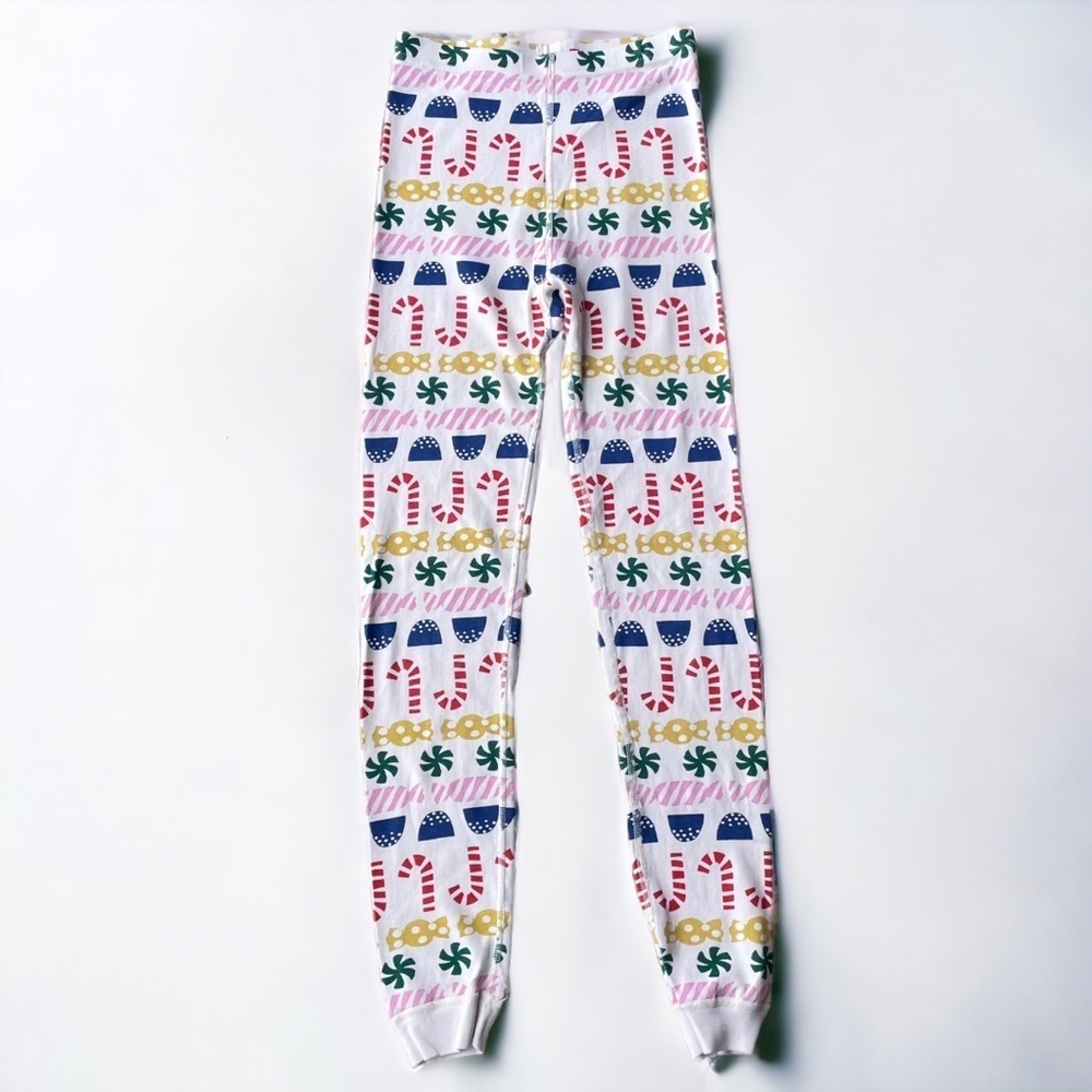 Hanna Andersson Holiday Candy Long John Pajama Pants - Size 160cm/US 14